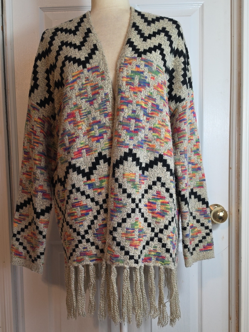 Montanaco Fringe Cardigan